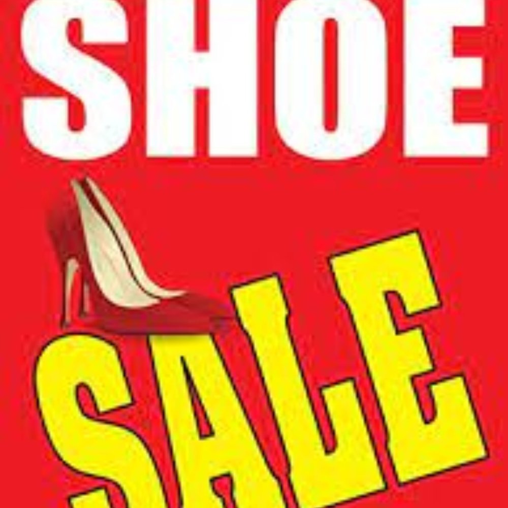 SHOE SALE starting @ $8.00!